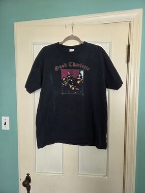 Vintage 2004 Good Charlotte Concert T-Shirt - Size L